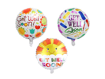 Get Well Soon Helium Balloon|Get Well Soon