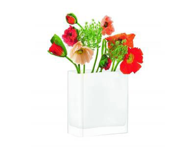 Modular White Vase