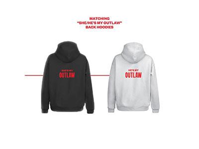 Matching Outlaws Hoodies|Giftonclick