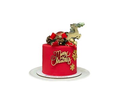 Merry Christmas Cake 