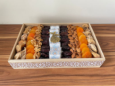 Mixed Nuts & Sweets Tray|Ramadan
