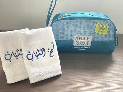 Monsieur Parfait- Set with 2 Mini Towels