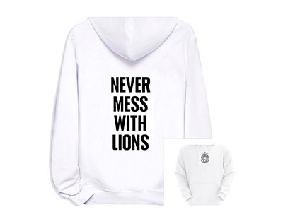 Never Mess With Lions Hoodie|Giftonclick