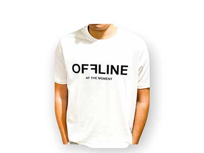 Offline White T-shirt