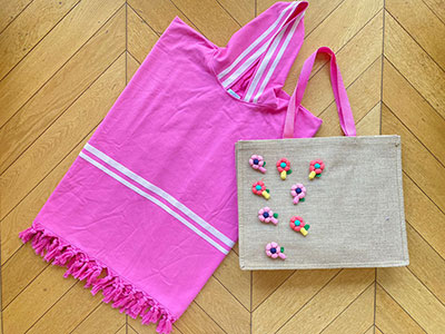 Poncho & Beach Bag|Summer Essentials