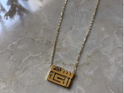 Set El Kil Gold Plated Necklace|Mother