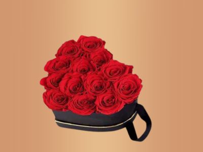Heart Flowers Arrangement | Wedding Anniversary Present