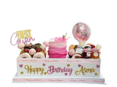 Breakfast Box with Ruffles Cake|Birthday Present