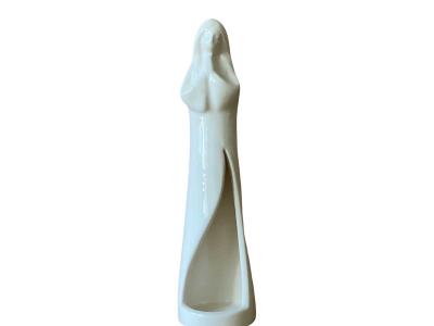 Hand-Made Ceramic Virgin Mary Statue