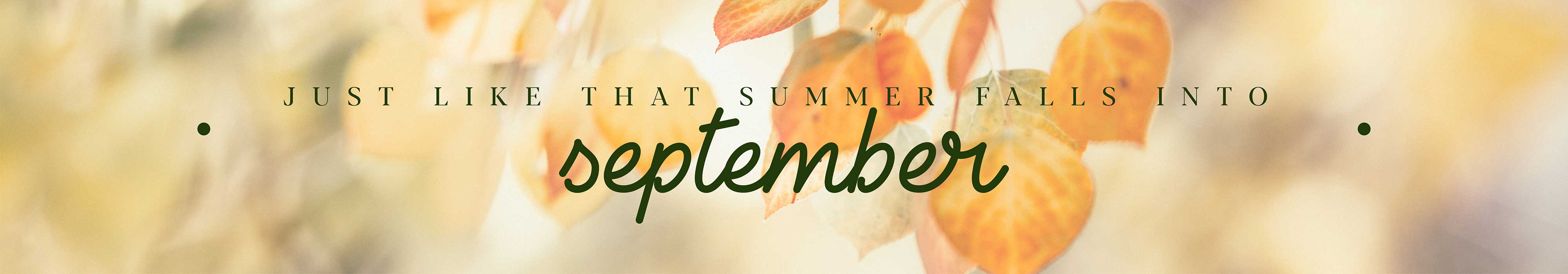 September Banner
